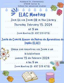 ELAC Flyer Feb